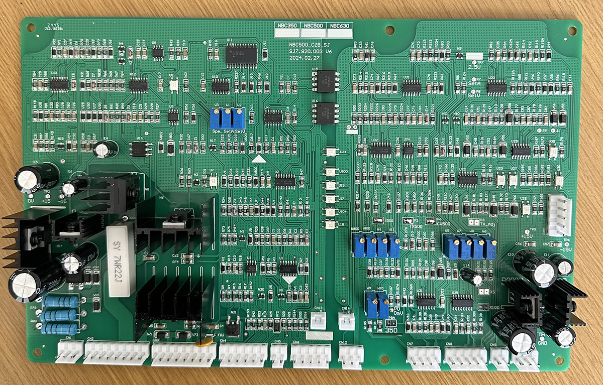 Gas shielded welding control board NBC-500